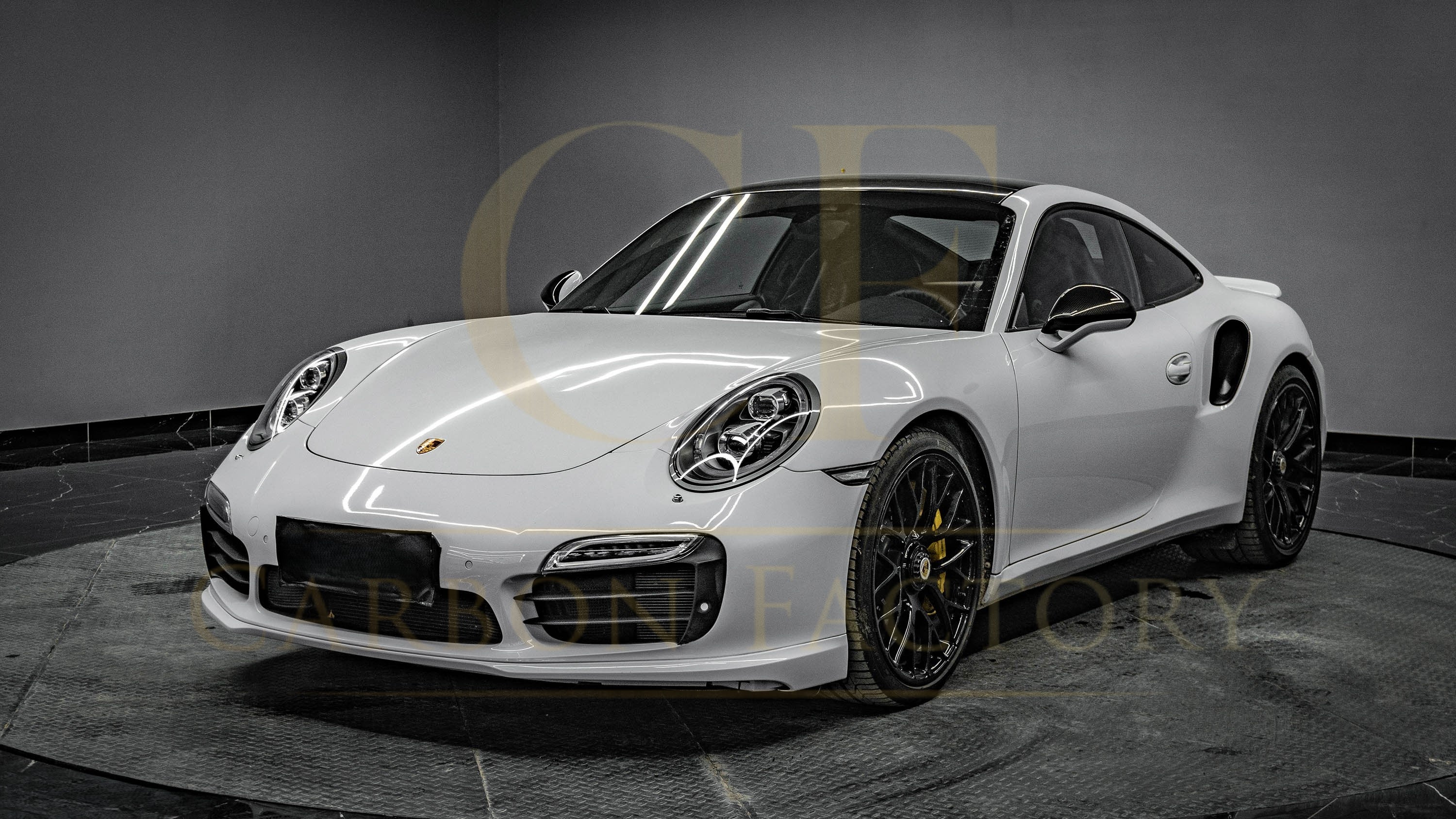 Pre-Preg Carbon Fibre Mirror Covers for Porsche 991 911 RS LHD 11-15 - Carbon Factory