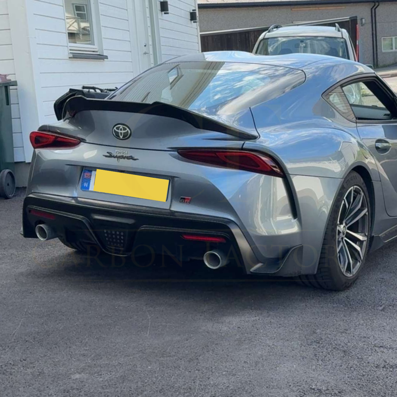 V Style Pre-Preg Carbon Fibre Rear Spoiler for Toyota A90 Supra 19-Present - Carbon Factory