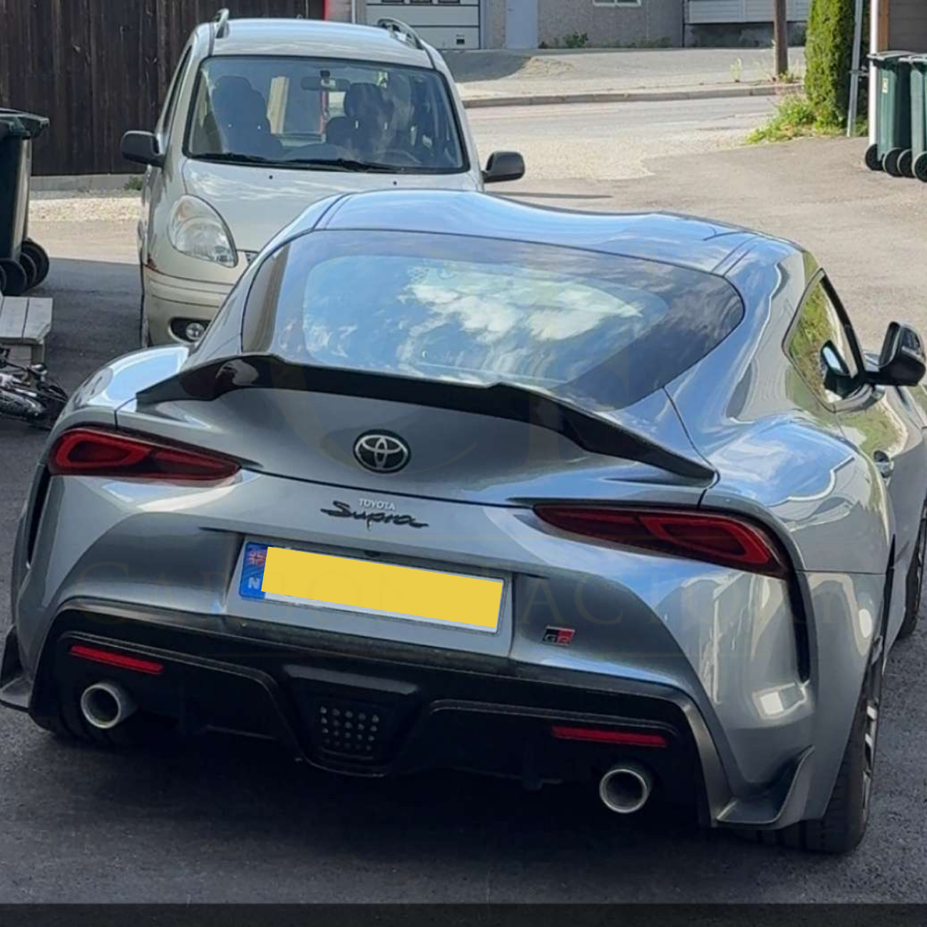 V Style Pre-Preg Carbon Fibre Rear Spoiler for Toyota A90 Supra 19-Present - Carbon Factory