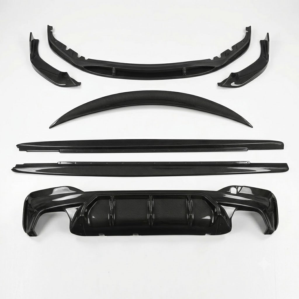 MP Style Gloss Black Kit for BMW G30 G31 5 Series Pre-LCI 17-20