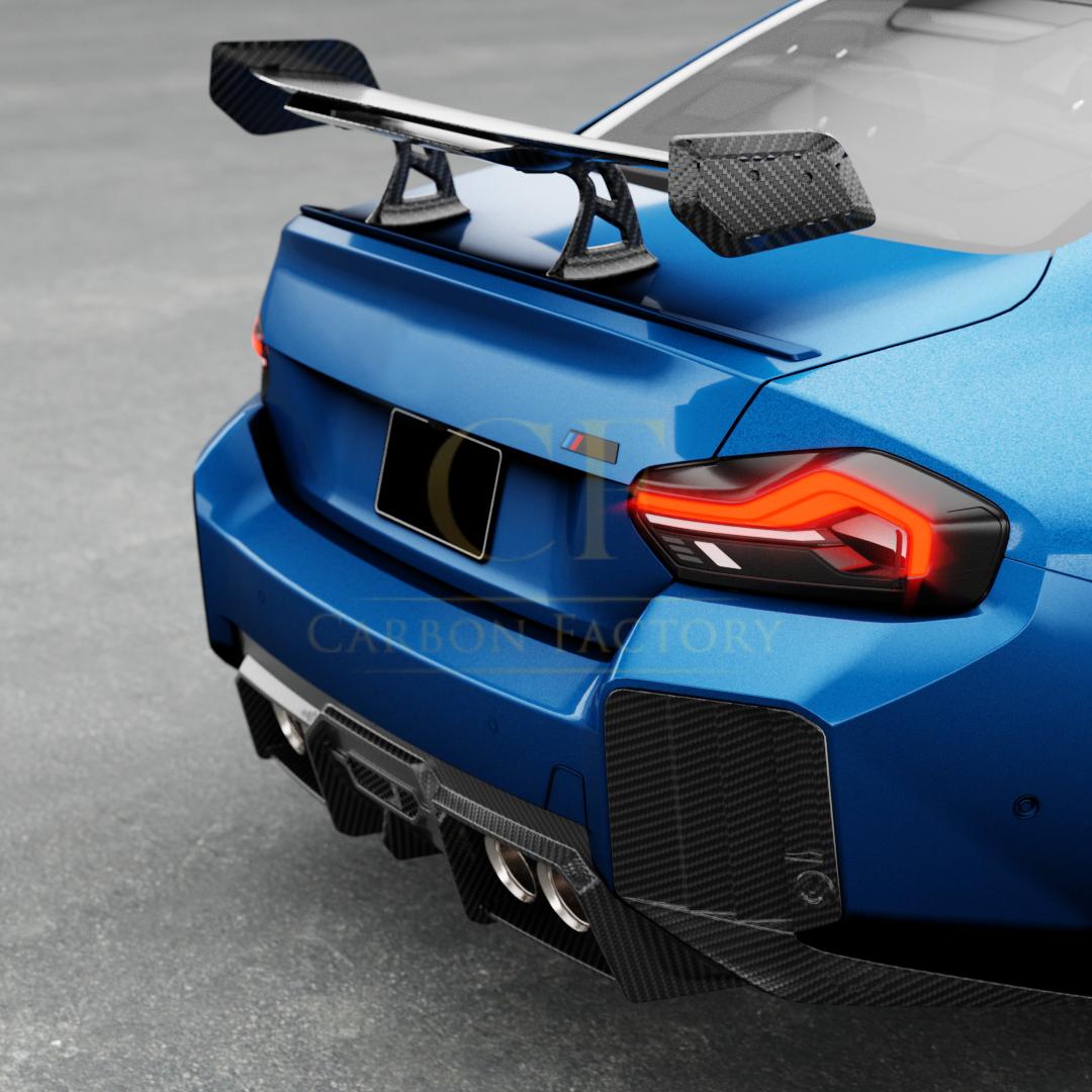 GT Style Carbon Fibre Boot Spoiler for BMW G87 M2 23-Present-Carbon Factory