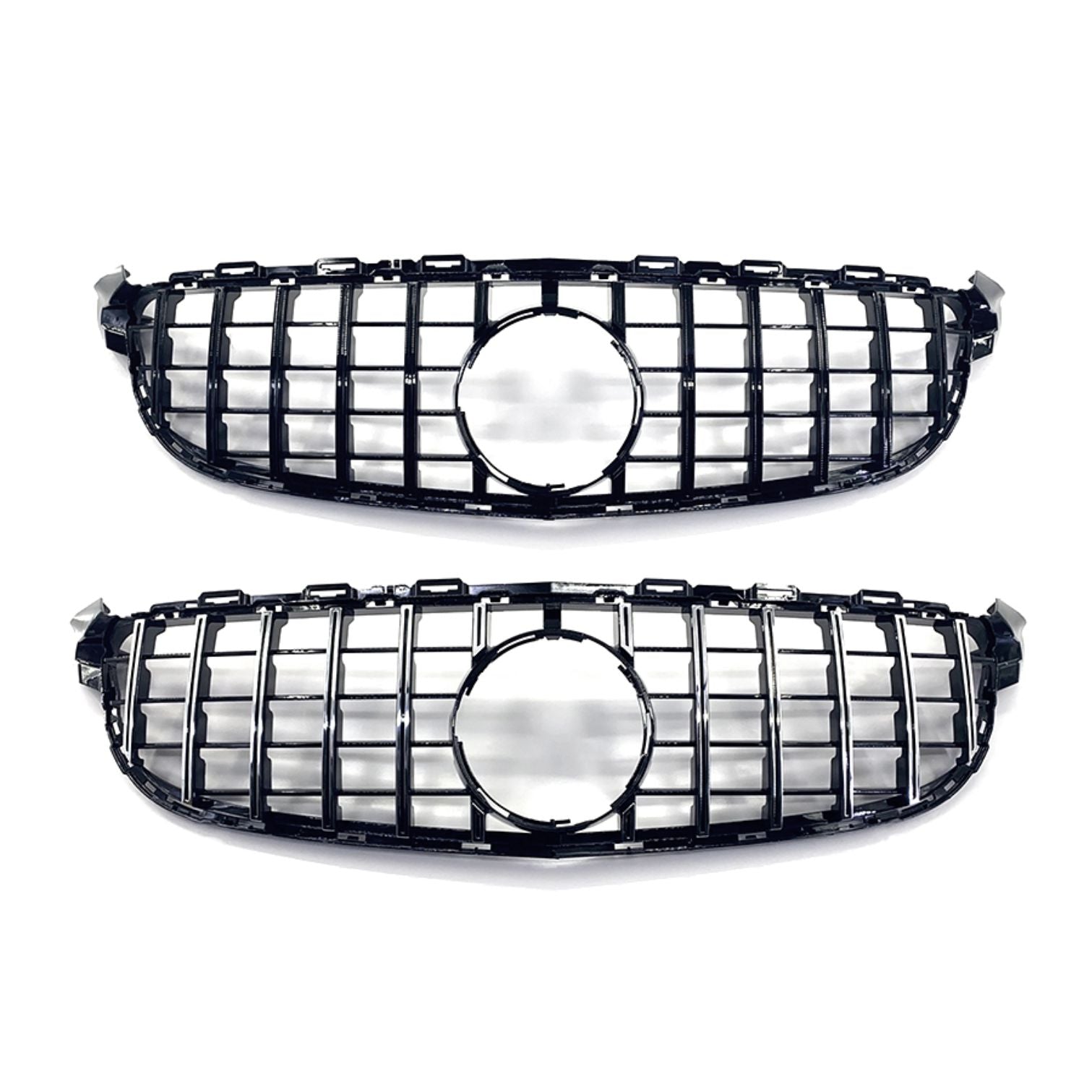 GT Style Front Grille for Mercedes Benz W205 C63 14-18-Carbon Factory