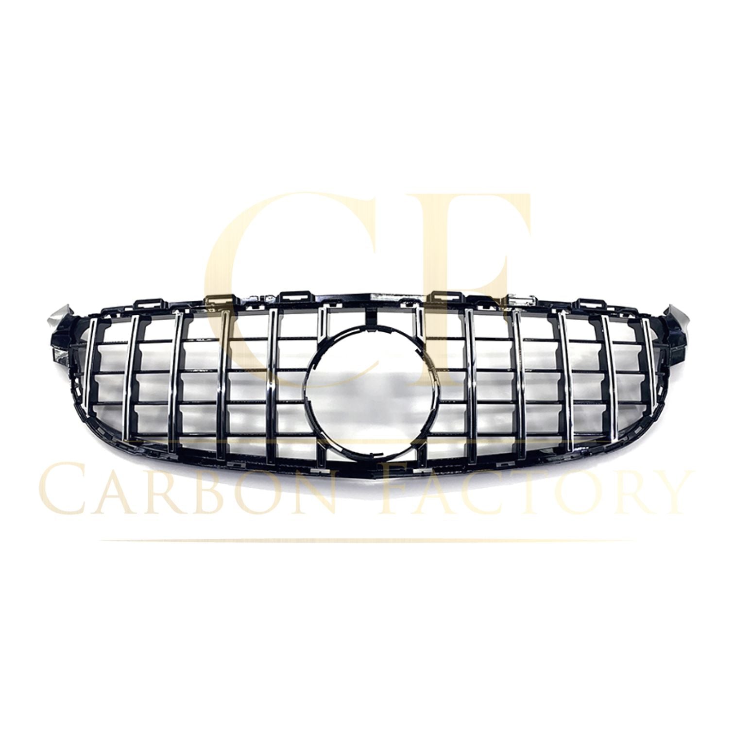 GT Style Front Grille for Mercedes Benz W205 C63 14-18-Carbon Factory