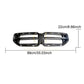 GT style Pre-Preg Carbon Fibre Front Grill for BMW G87 M2 23-Present-Carbon Factory
