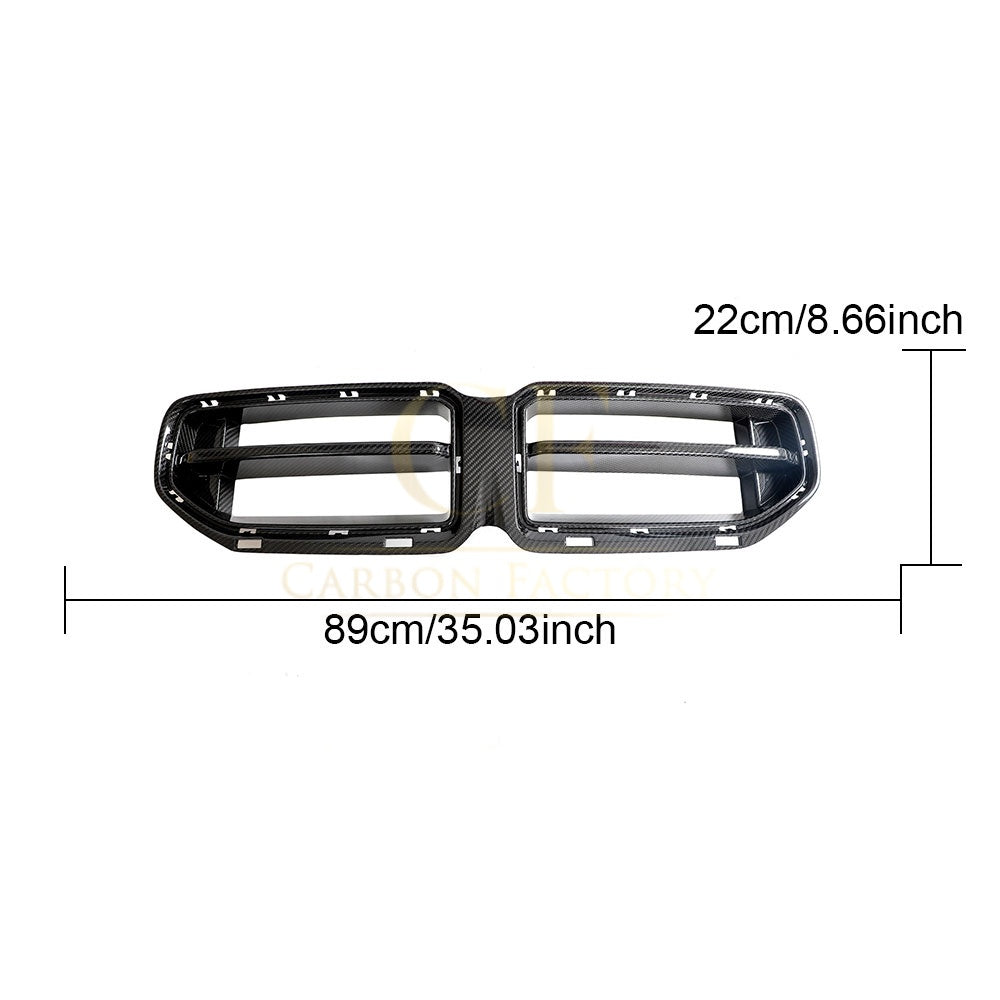 GT style Pre-Preg Carbon Fibre Front Grill for BMW G87 M2 23-Present-Carbon Factory