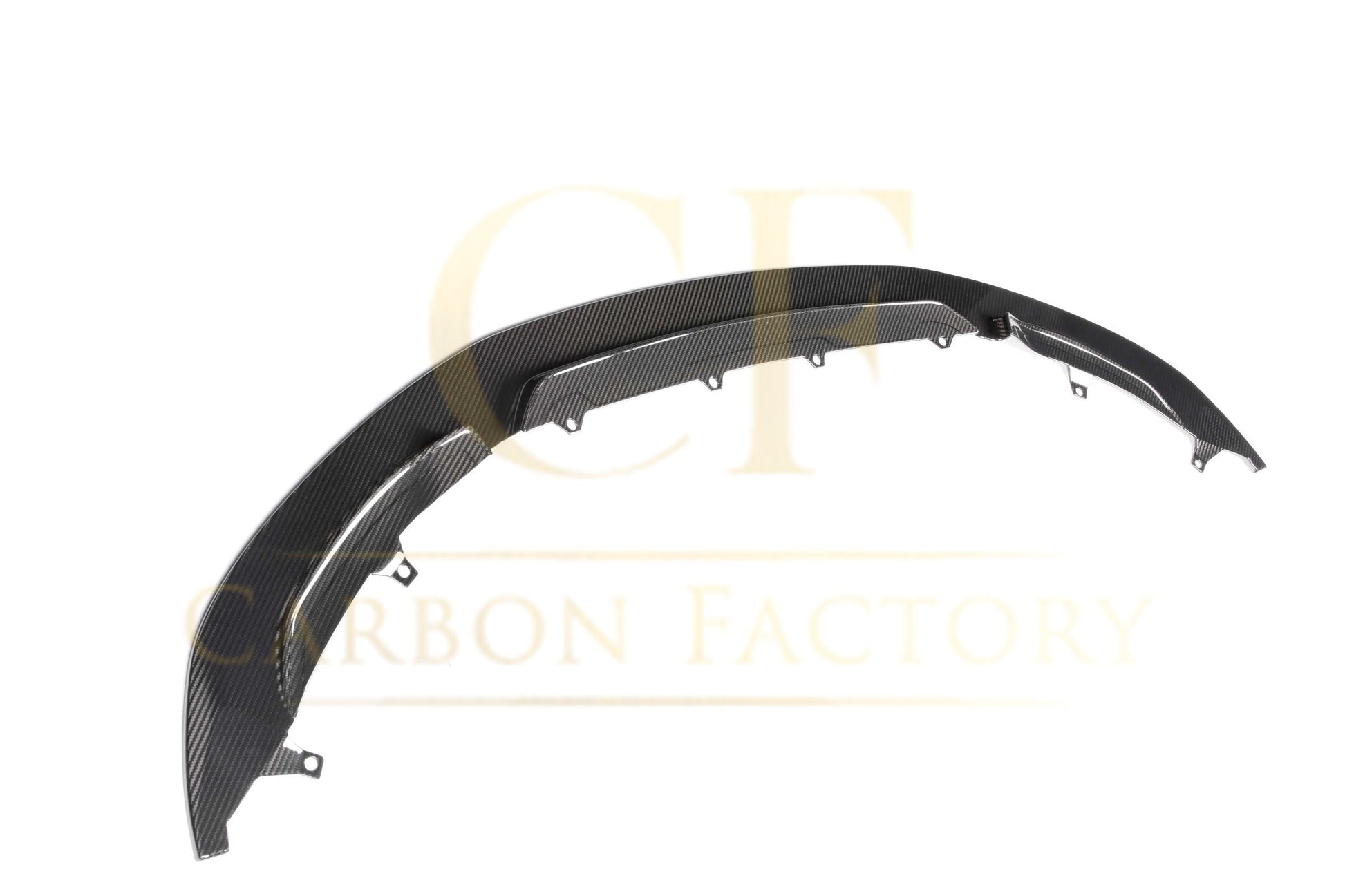 GT4 Style Pre-Preg Carbon Fibre Front Splitter for BMW F80 M3 F82 F83 M4 14-20-Carbon Factory