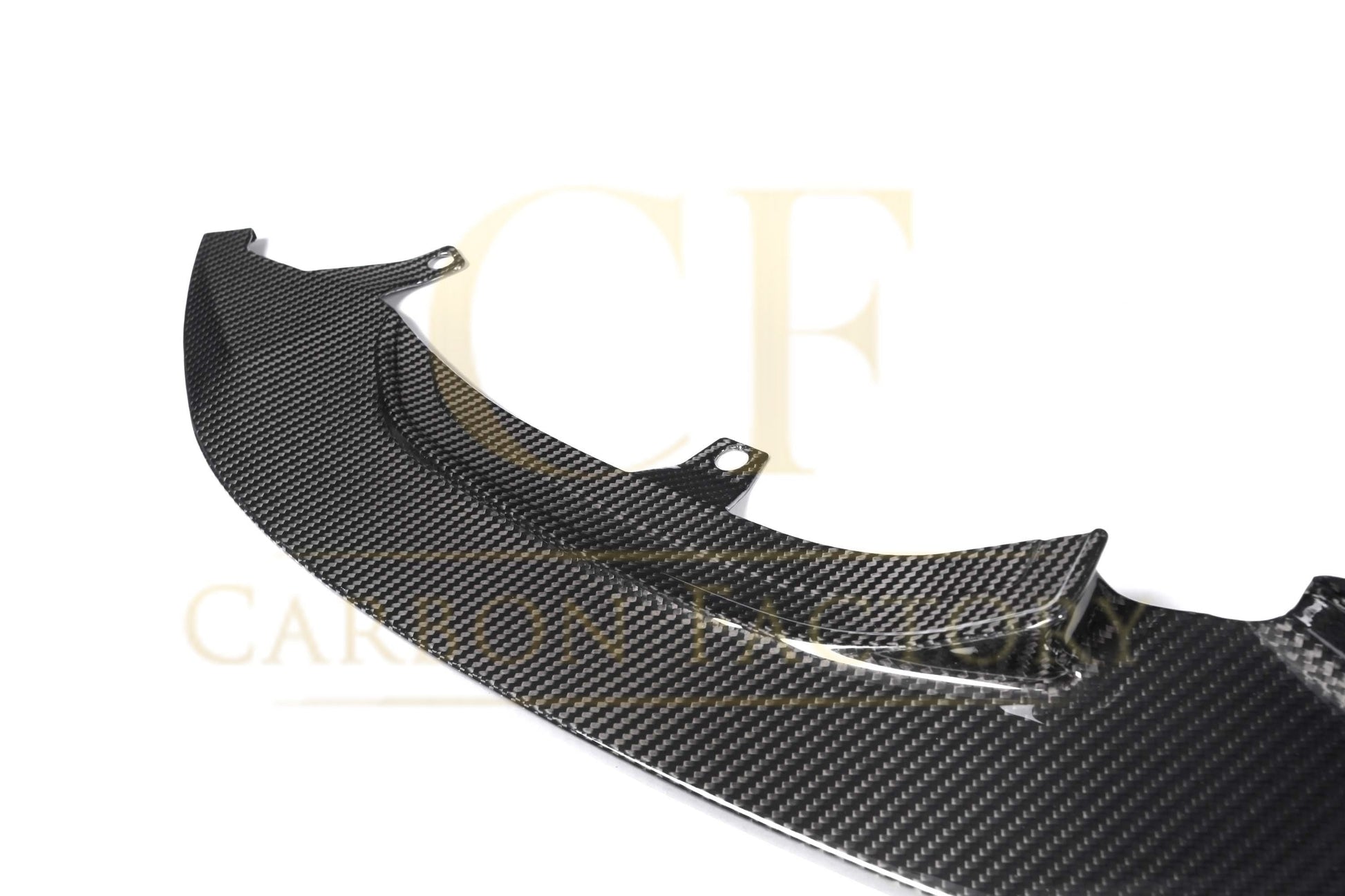 GT4 Style Pre-Preg Carbon Fibre Front Splitter for BMW F80 M3 F82 F83 M4 14-20-Carbon Factory