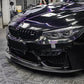 GT4 Style Pre-Preg Carbon Fibre Front Splitter for BMW F80 M3 F82 F83 M4 14-20-Carbon Factory