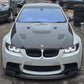 GT4S Style Carbon Fibre Front Splitter for BMW E90 E92 E93 M3 07-13-Carbon Factory