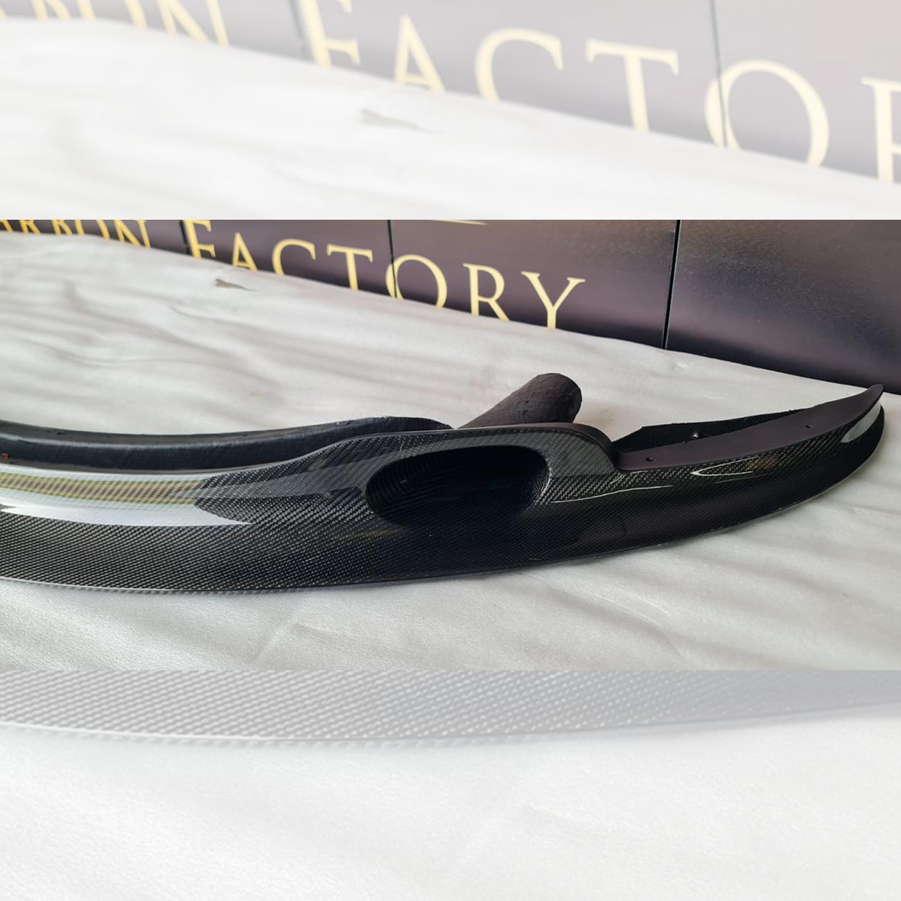 GT4S Style Carbon Fibre Front Splitter for BMW E90 E92 E93 M3 07-13-Carbon Factory