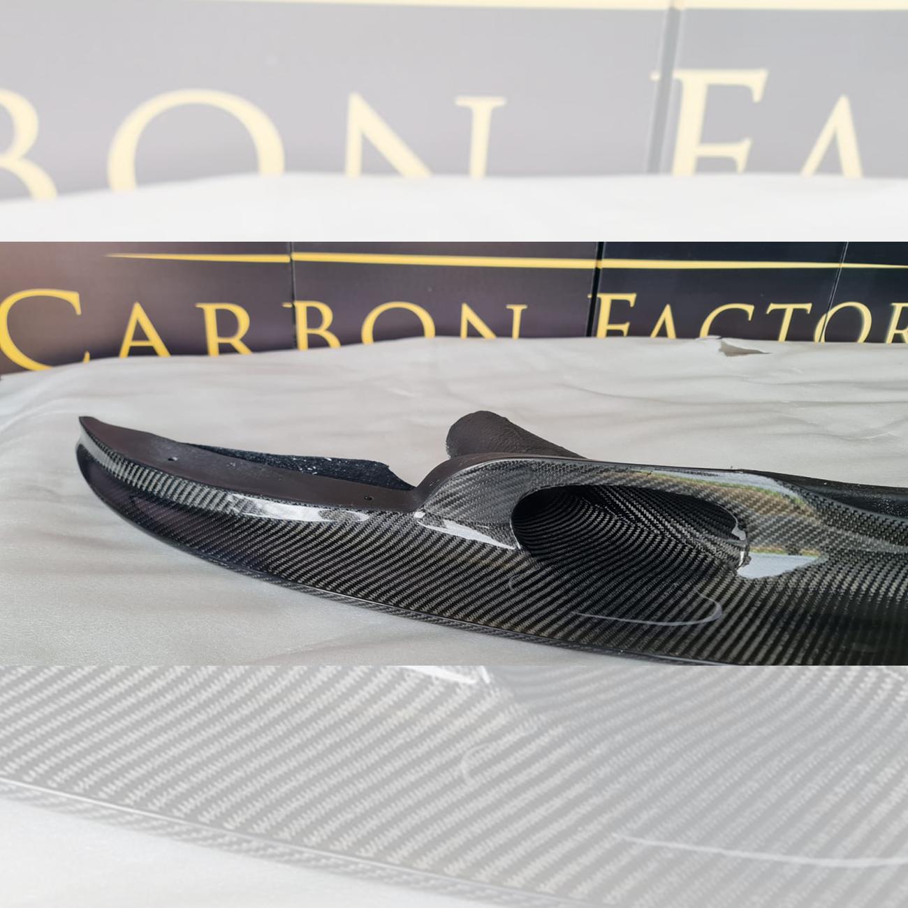 GT4S Style Carbon Fibre Front Splitter for BMW E90 E92 E93 M3 07-13-Carbon Factory
