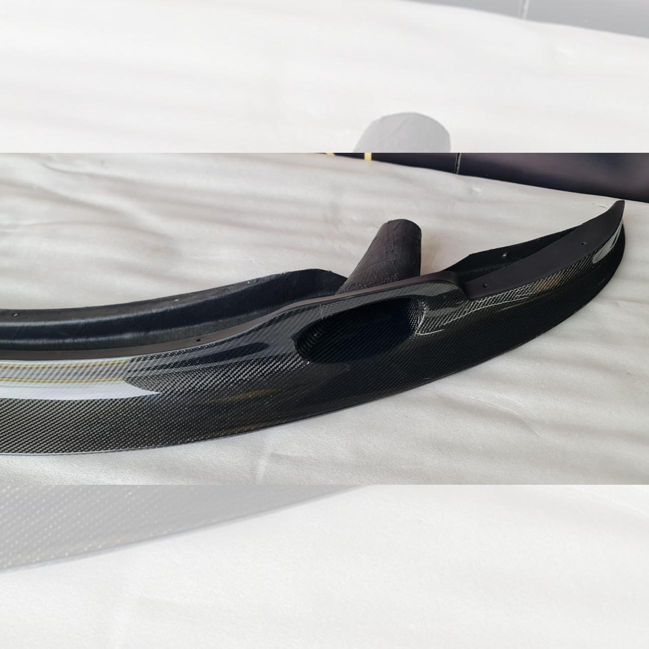 GT4S Style Carbon Fibre Front Splitter for BMW E90 E92 E93 M3 07-13-Carbon Factory