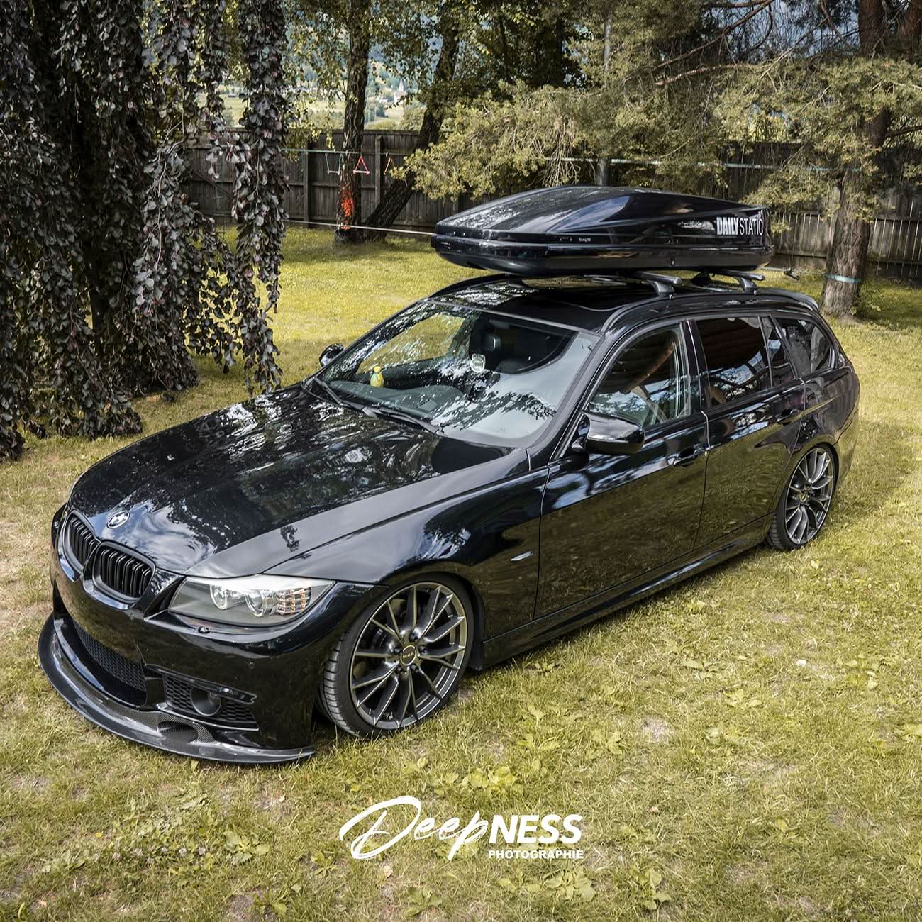 GT4S V1 Style Carbon Fibre Front Splitter for BMW E90 E92 E93 M3 07-13 - Carbon Factory