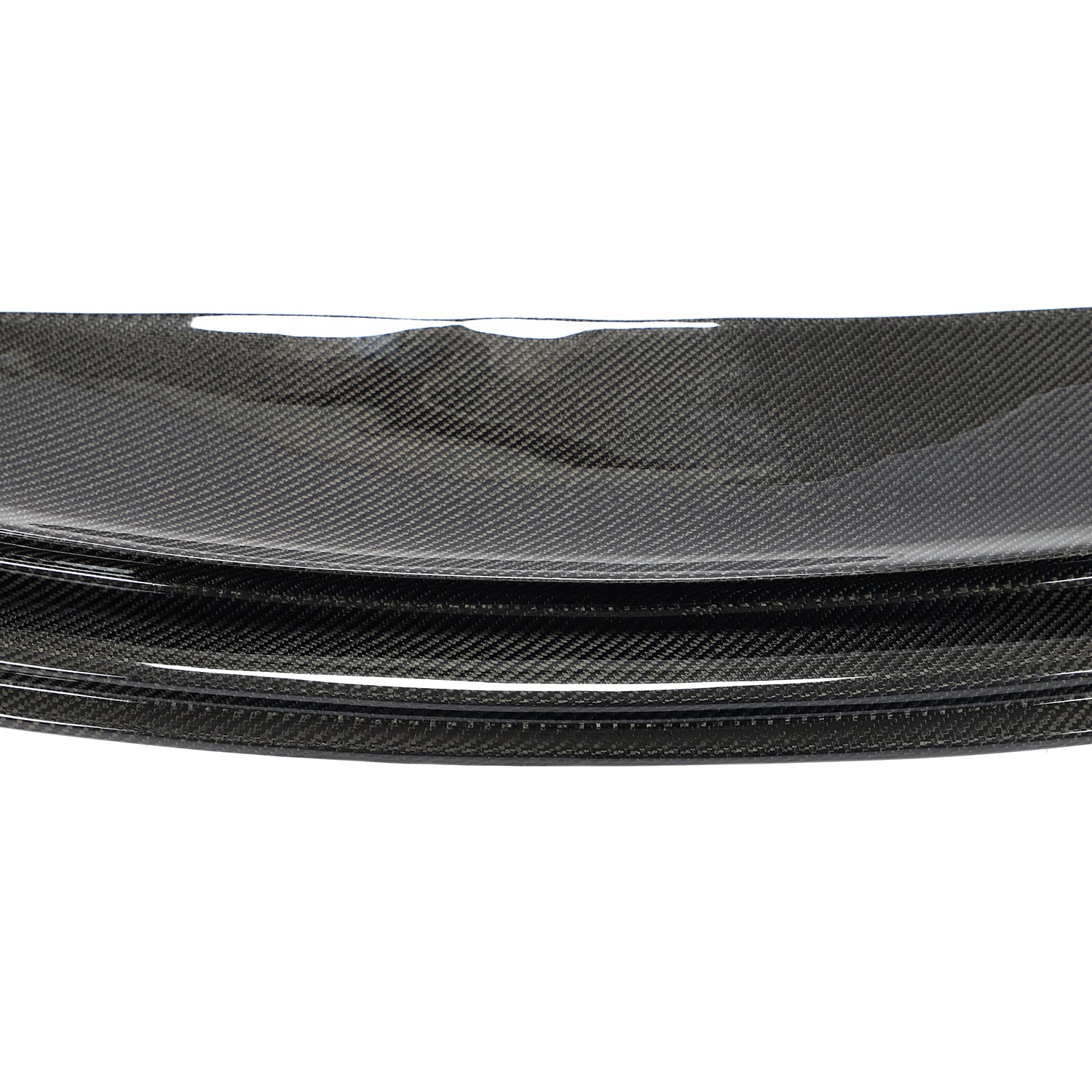 GT4S V2 Style Carbon Fibre Front Splitter for BMW E90 E92 E93 M3 07-13-Carbon Factory