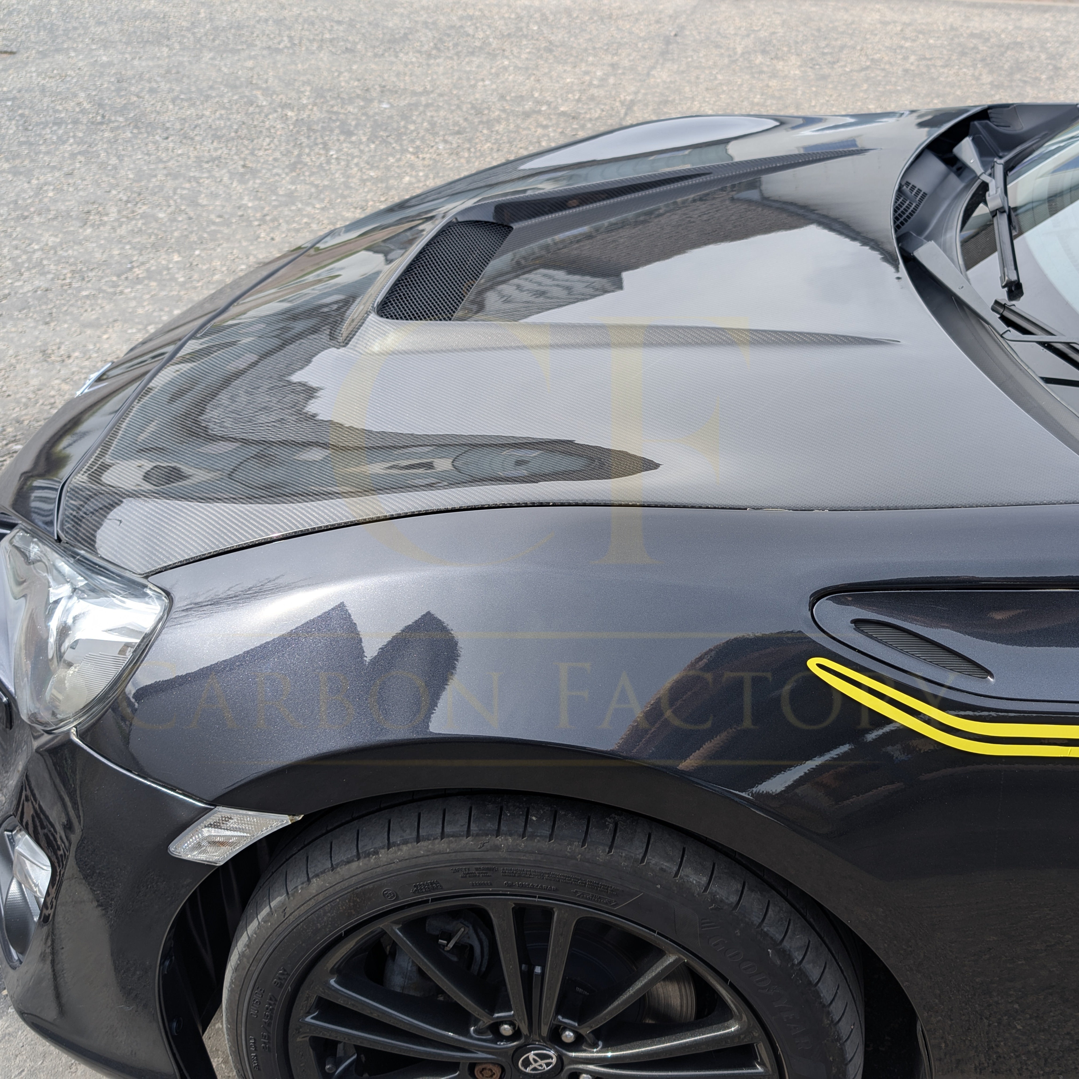 VS Style Carbon Fibre Bonnet for Toyota GT86 12-20 - Carbon Factory