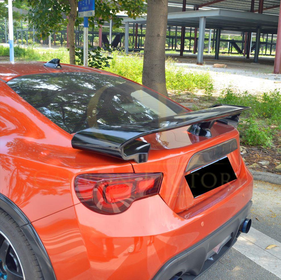 GTR Style Carbon Fibre Boot Spoiler for Toyota GT86 12-20-Carbon Factory