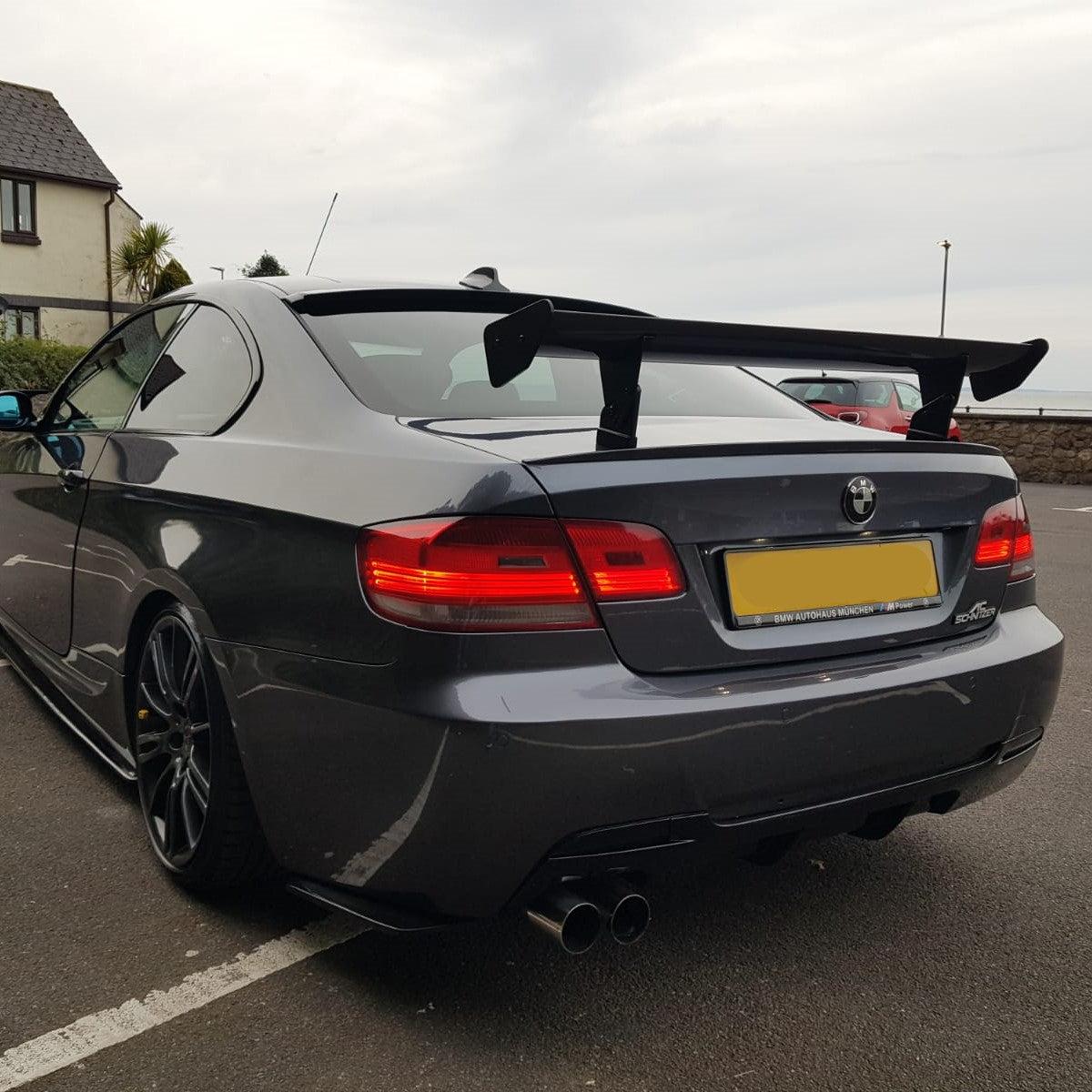 GTS Style Carbon Fibre Boot Spoiler for BMW 3 Series E90 E92 E93 inc M3 07-13-Carbon Factory