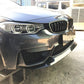 GTS Style Carbon Fibre Front Splitter for BMW F80 M3 F82 F83 M4 14-20-Carbon Factory