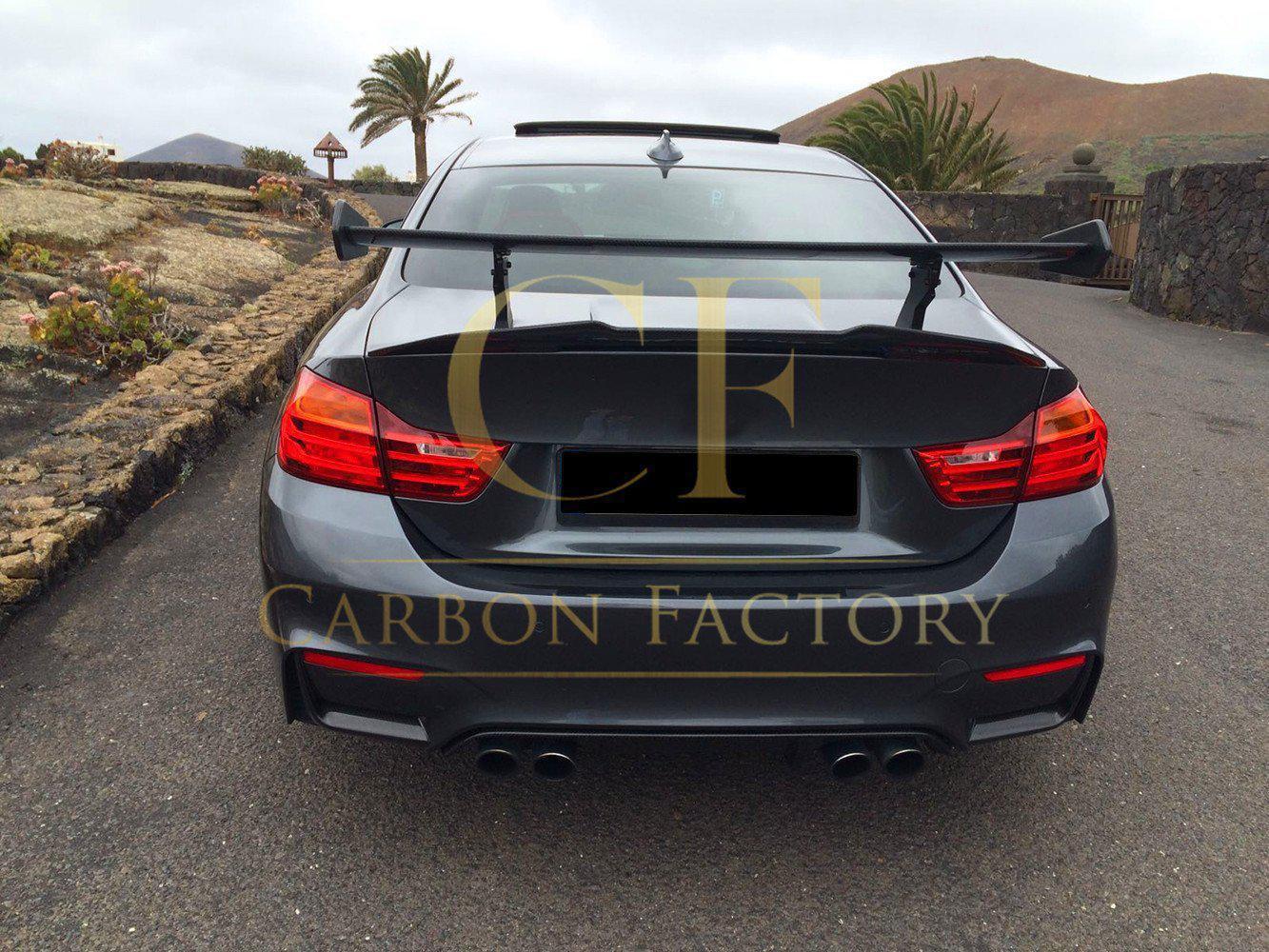 GTS1 Style Carbon Fibre GT Spoiler for BMW F80 M3 F82 F83 M4 14-20-Carbon Factory