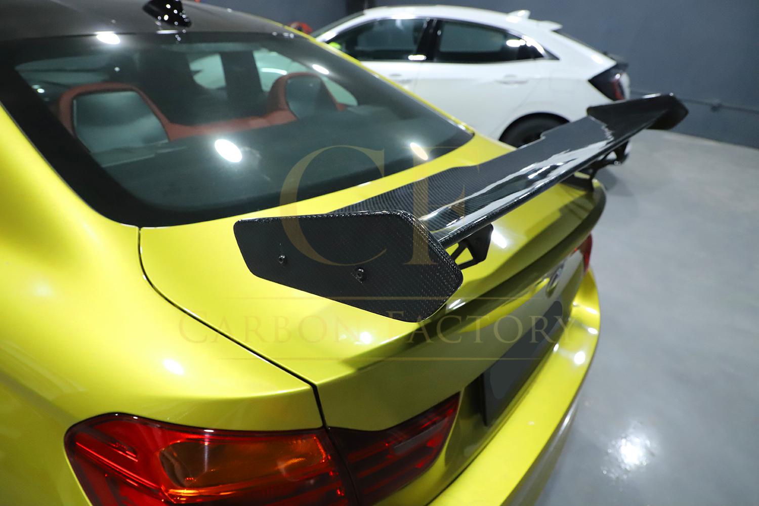 GTS2 Style Carbon Fibre GT Spoiler for BMW F80 M3 F82 F83 M4 14-20-Carbon Factory
