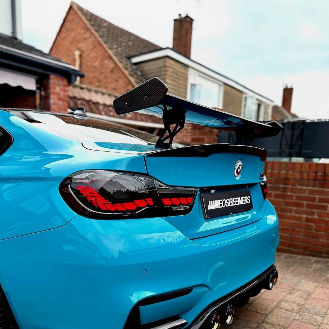 GTS2 Style Carbon Fibre GT Spoiler for BMW F80 M3 F82 F83 M4 14-20 - Carbon Factory