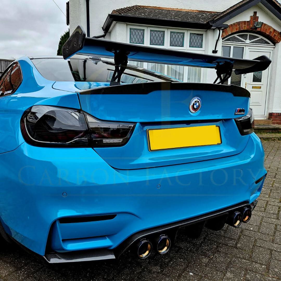 GTS2 Style Carbon Fibre GT Spoiler for BMW F80 M3 F82 F83 M4 14-20 - Carbon Factory