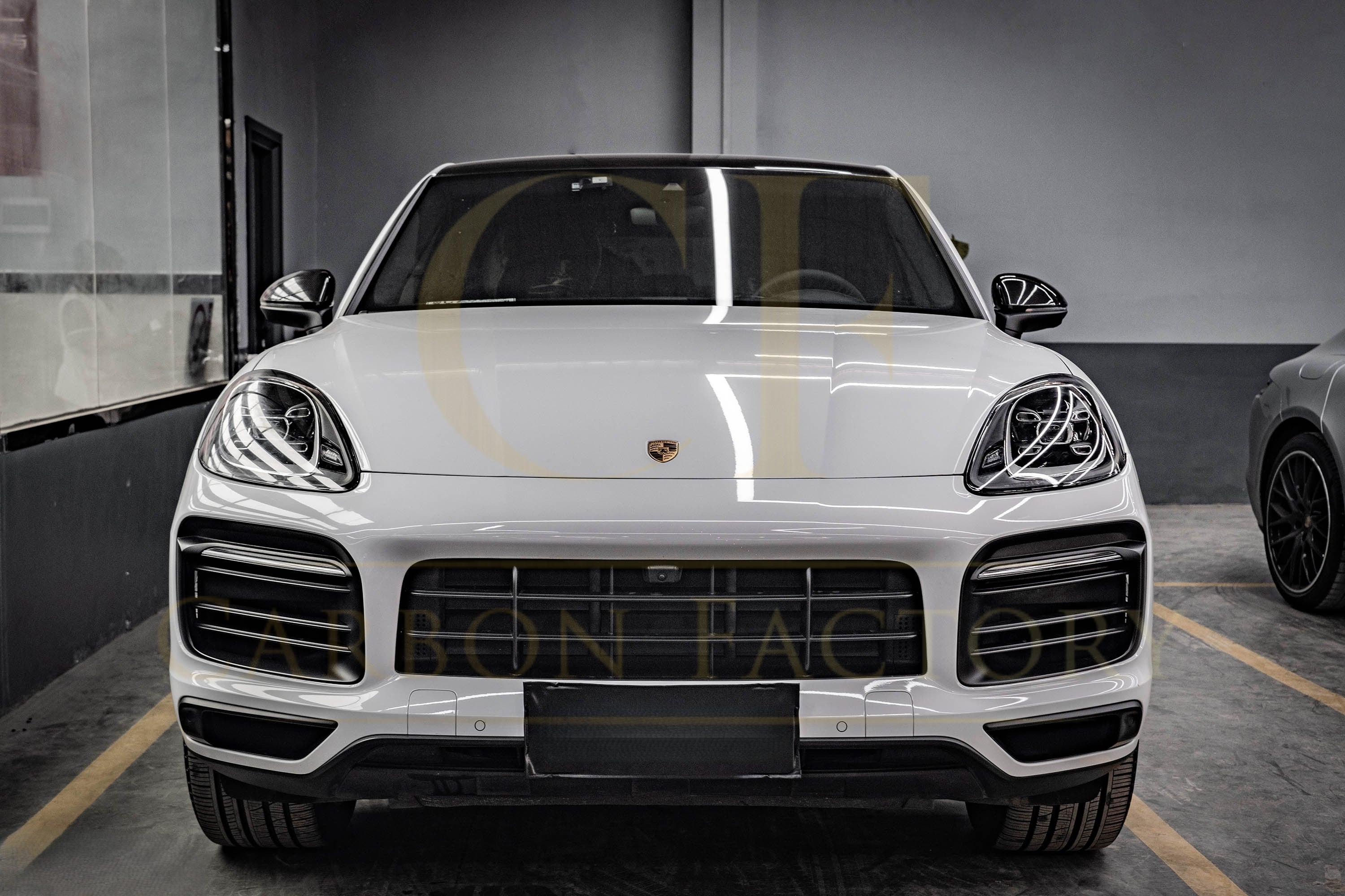 Pre-Preg Carbon Fibre Mirror Covers for Porsche Caynne 9ya 17-Present LHD - Carbon Factory