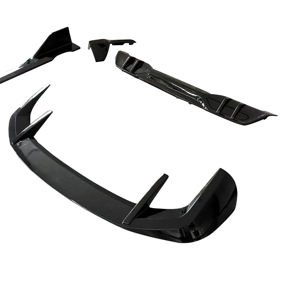 Gloss Black Body Kit 1 Splitter Diffuser Side Skirts Spoiler for BMW G05 LCI X5 23-Present (No Exhaust Tips)-Carbon Factory