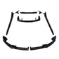 Gloss Black Body Kit 1 Splitter Diffuser Side Skirts Spoiler for BMW G05 LCI X5 23-Present (No Exhaust Tips)-Carbon Factory