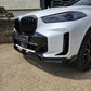 Gloss Black Body Kit 1 Splitter for BMW G05 LCI X5 23-Present-Carbon Factory