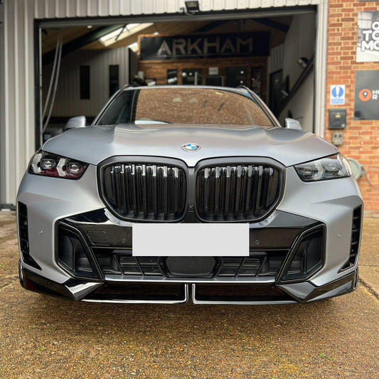 Gloss Black Body Kit 1 Splitter for BMW G05 LCI X5 23-Present-Carbon Factory