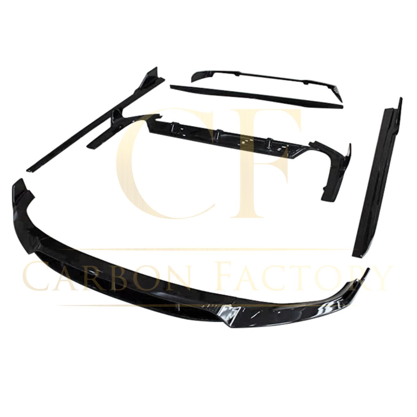 Gloss Black Body Kit 2 Splitter Diffuser Side Skirts Spoiler for BMW G07 LCI X7 23-Present-Carbon Factory