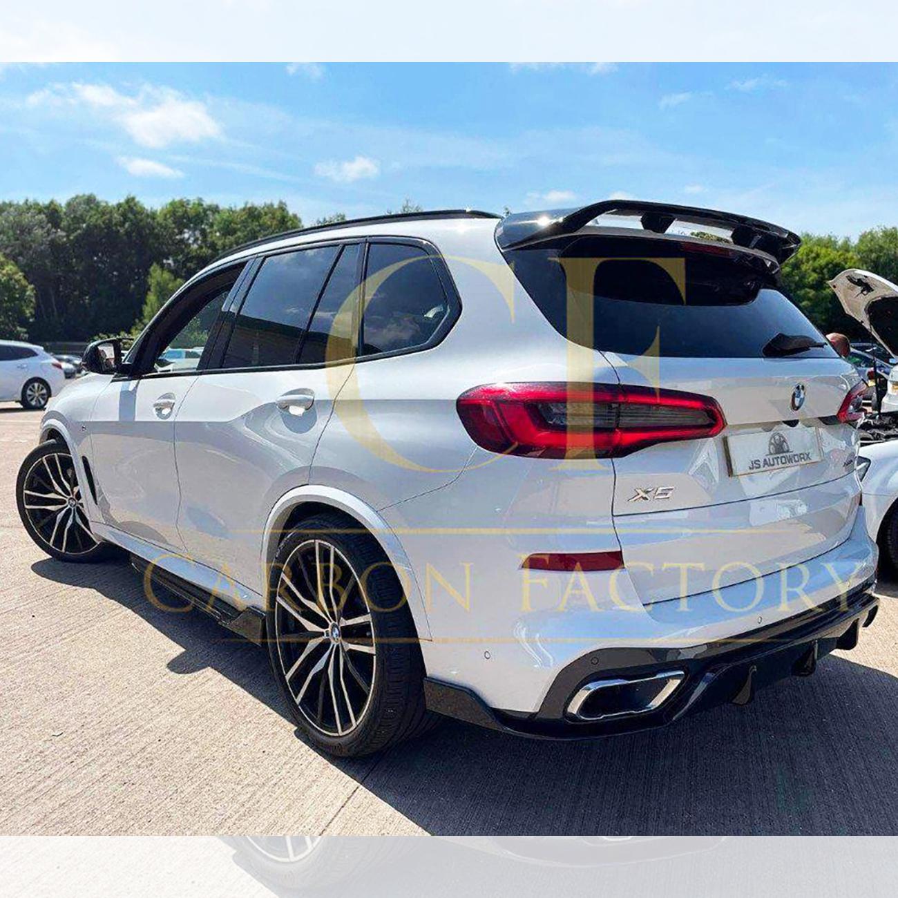 Gloss Black Body Kit Splitter Diffuser Side Skirts Spoiler for BMW G05 X5 19-22-Carbon Factory