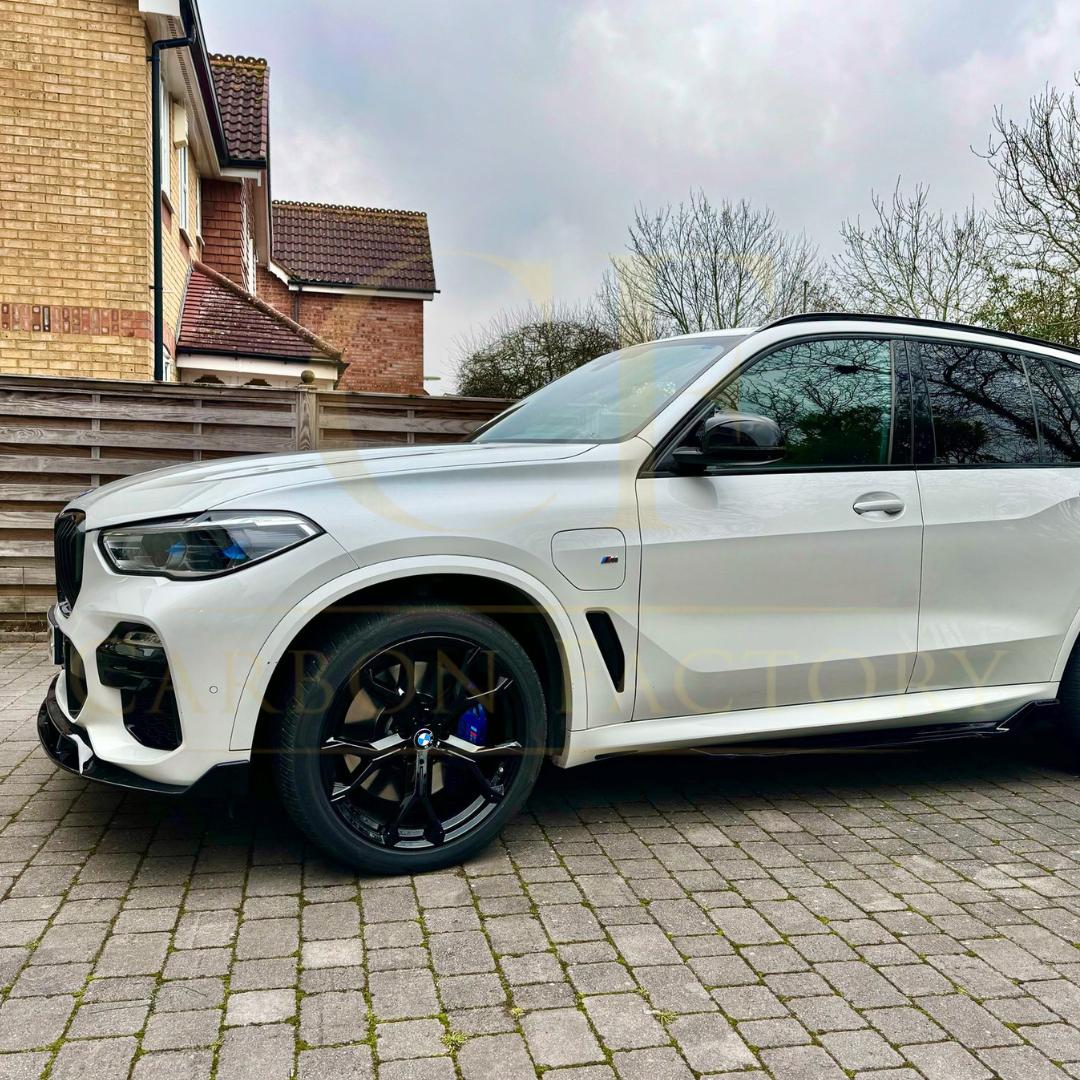 Gloss Black Body Kit Splitter Diffuser Side Skirts Spoiler for BMW G05 X5 19-22-Carbon Factory