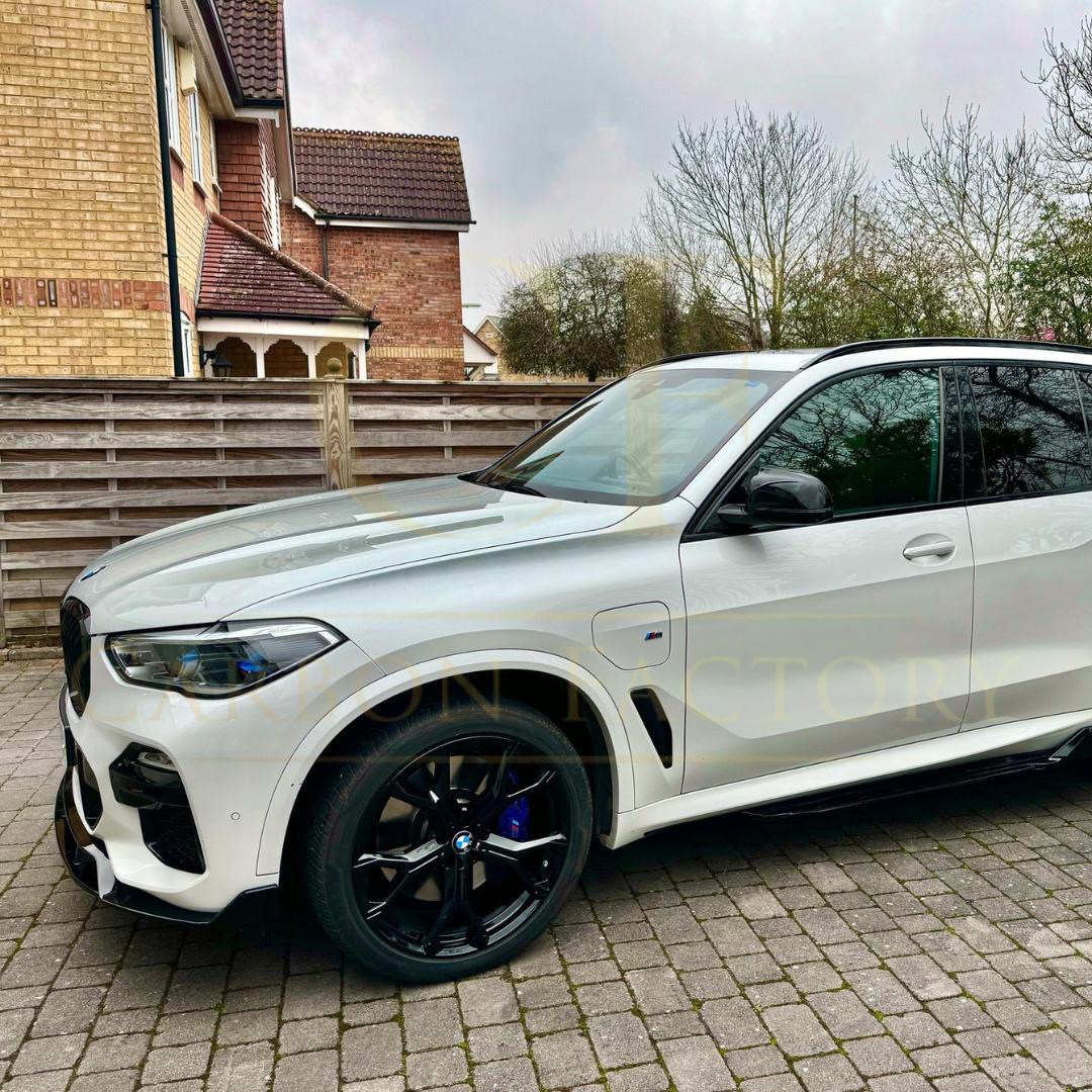 Gloss Black Body Kit Splitter Diffuser Side Skirts Spoiler for BMW G05 X5 19-22-Carbon Factory