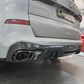 Gloss Black Exhaust Tips for BMW G05 LCI X5 23-Present-Carbon Factory