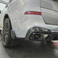 Gloss Black Exhaust Tips for BMW G05 LCI X5 23-Present-Carbon Factory
