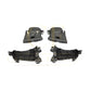 Gloss Black Exhaust Tips for Mercedes W213 E Class Saloon 16-18-Carbon Factory
