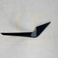 Gloss Black Front Bumper Canards for BMW F87 M2 OG 14-20-Carbon Factory