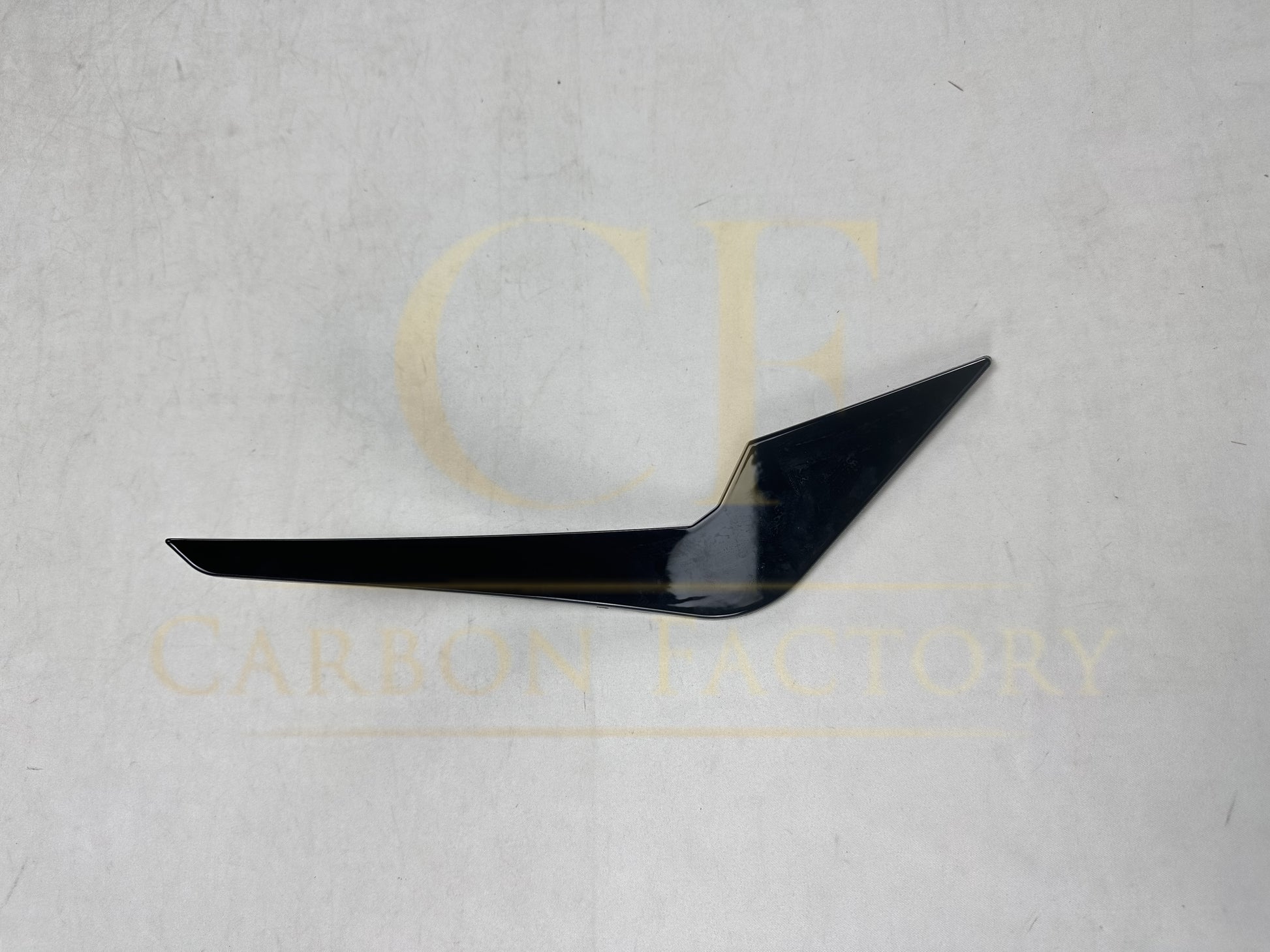 Gloss Black Front Bumper Canards for BMW F87 M2 OG 14-20-Carbon Factory