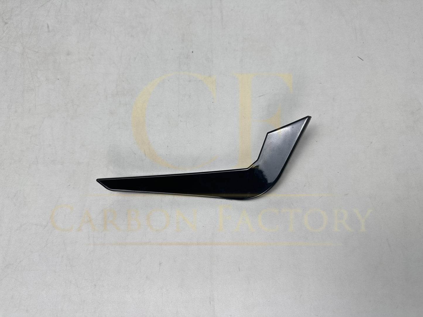 Gloss Black Front Bumper Canards for BMW F87 M2 OG 14-20-Carbon Factory