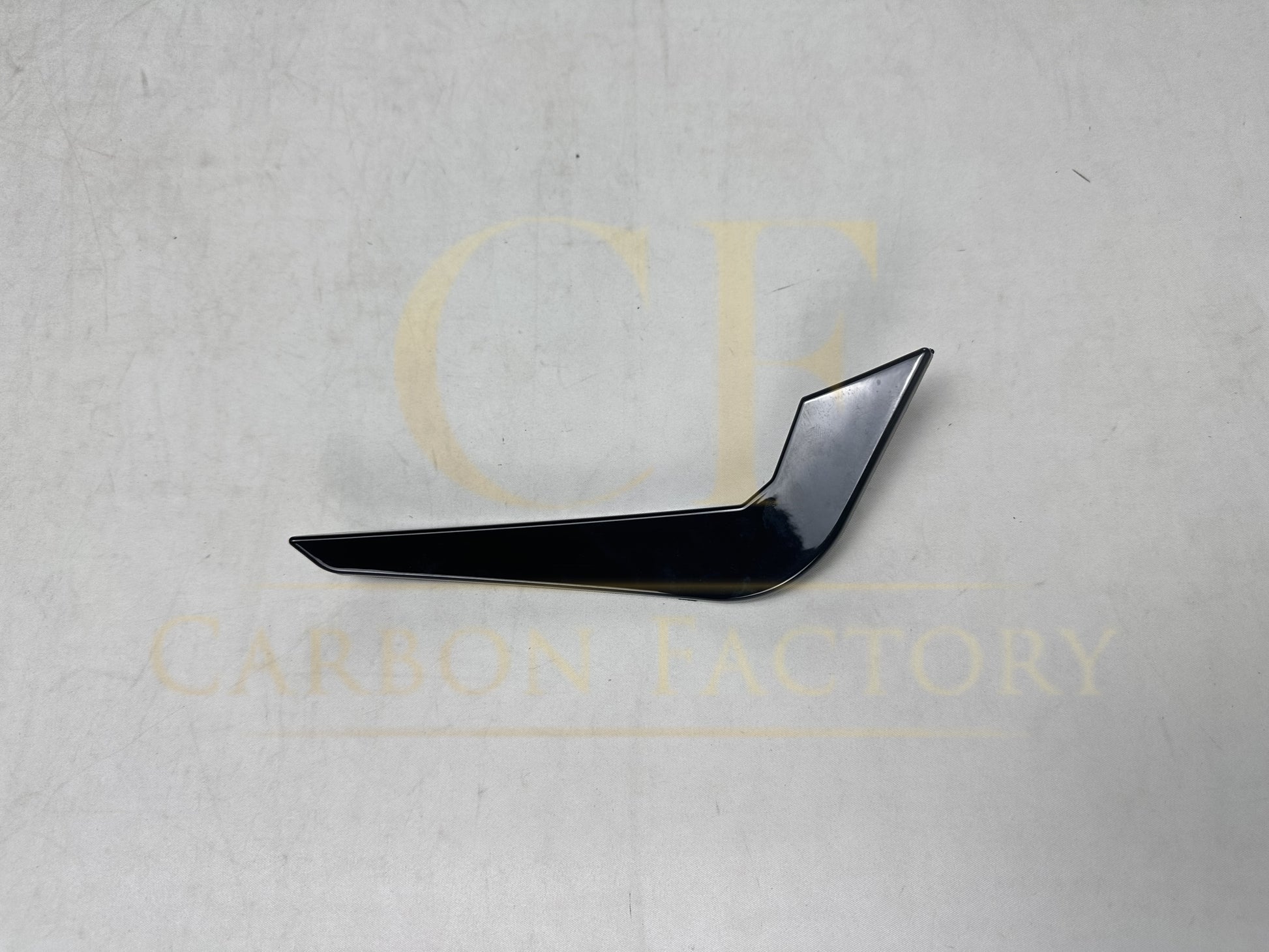 Gloss Black Front Bumper Canards for BMW F87 M2 OG 14-20-Carbon Factory
