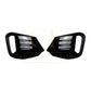 Gloss Black Front Bumper Inserts for BMW 3 Series G20 G21 LCI 23-25-Carbon Factory