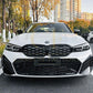 Gloss Black Front Bumper Inserts for BMW 3 Series G20 G21 LCI 23-25-Carbon Factory