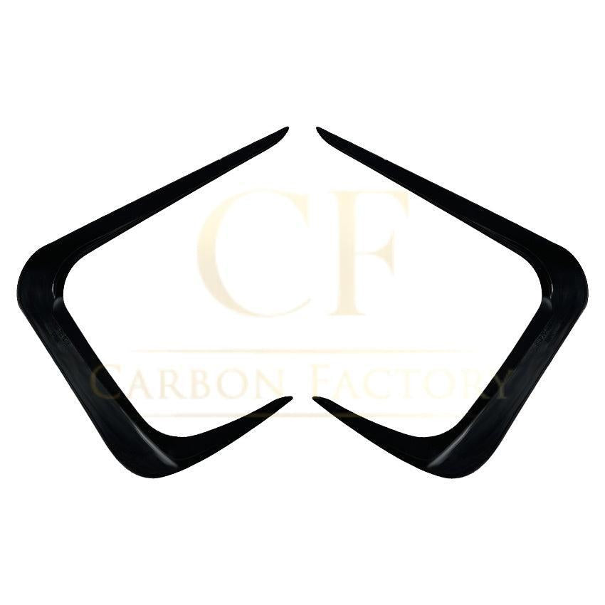 Gloss Black Front Bumper Trims for BMW 3 Series G20 G21 LCI 23-25-Carbon Factory