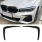 Gloss Black Front Bumper Trims for BMW 3 Series G20 G21 Pre-LCI 19-22-Carbon Factory