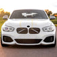 Gloss Black Front Bumper Trims for BMW F20 F21 1 Series LCI 15-19-Carbon Factory