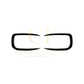 Gloss Black Front Bumper Trims for BMW F20 F21 1 Series LCI 15-19-Carbon Factory