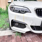 Gloss Black Front Bumper Trims for BMW F22 F23 2 Series 14-20-Carbon Factory