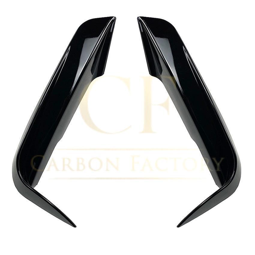 Gloss Black Front Bumper Trims for BMW F30 F31 3 Series 12-19-Carbon Factory